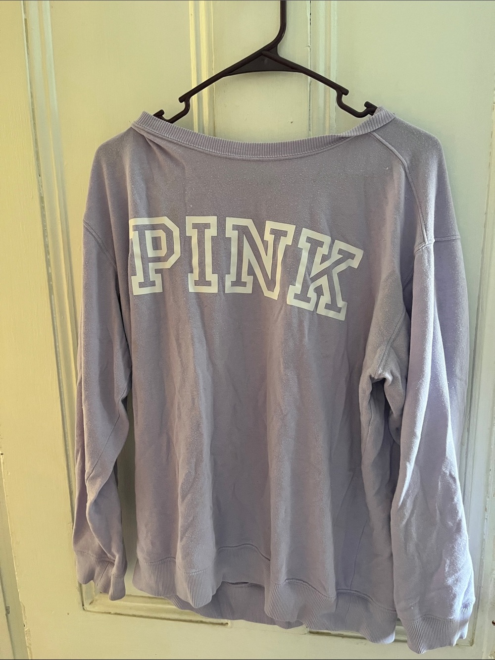 Pink women’s crew neck